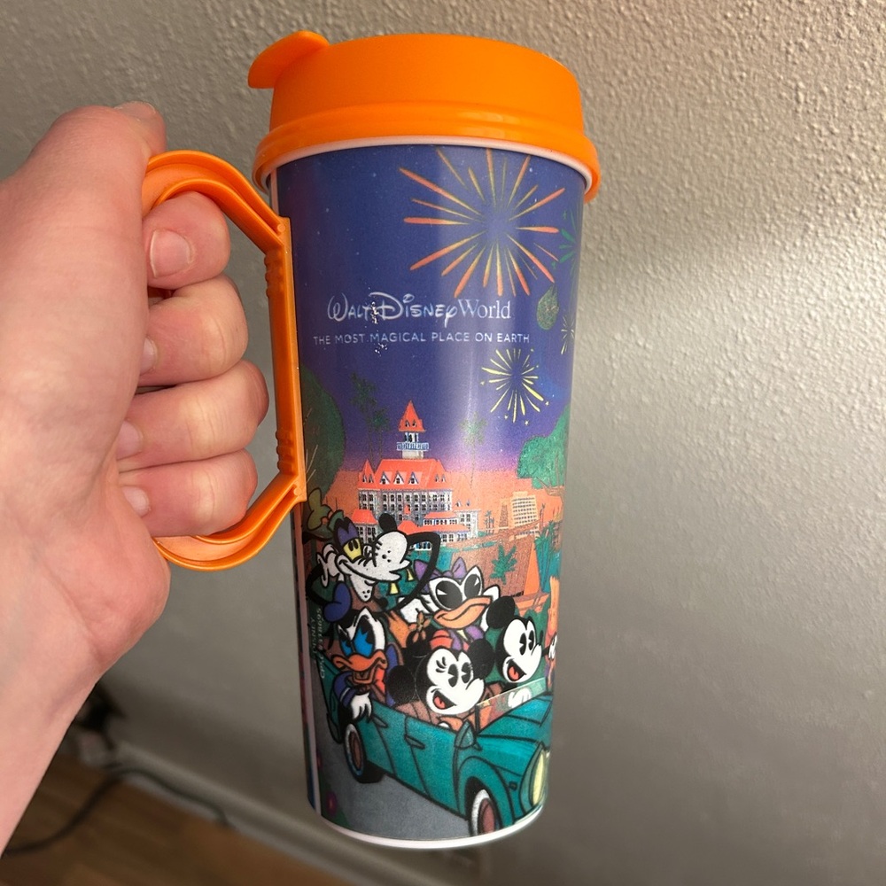 2024 Walt Disney World Resort Reusable Refillable Mug Mickey & Friends